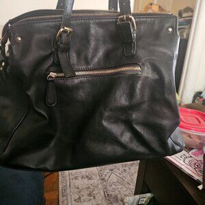 Black hobo bag